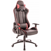 Кресло игровое Everprof Lotus S10 Экокожа Красный/Черный