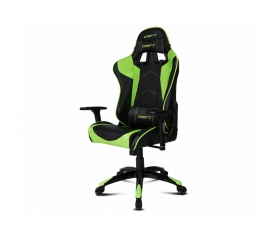 Кресло компьютерное DRIFT DR300 PU Leather black/green