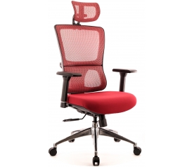 Офисное кресло EVERPROF Everest S сетка красный