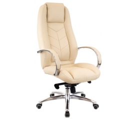 Офисное кресло EVERPROF  DRIFT LUX AL M натуральная кожа бежевый