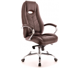 Офисное кресло EVERPROF DRIFT M натуральная кожа коричневый