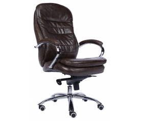 Офисное кресло EVERPROF VALENCIA M натуральная кожа коричневый