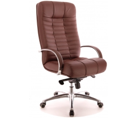 Офисное кресло EVERPROF Atlant AL M экокожа коричневый