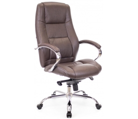 Офисное кресло EVERPROF KRON M натуральная кожа коричневый