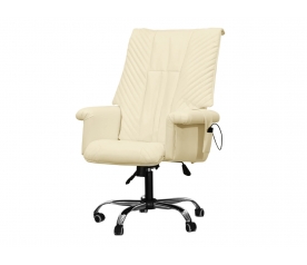 Офисное массажное кресло EGO PRESIDENT EG1005 крем