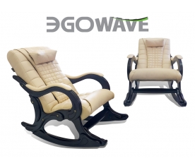 Массажное кресло-качалка EGO WAVE EG-2001F крем