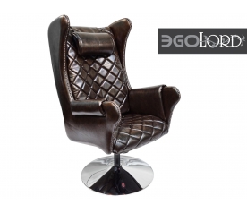 Офисное массажное кресло EGO Lord EG3002  шоколад
