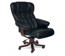 Офисное кресло руководителя ЦАРЬ (натуральная кожа)