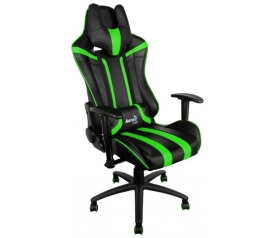 Кресло игровое Aerocool AC120-BG, black/green