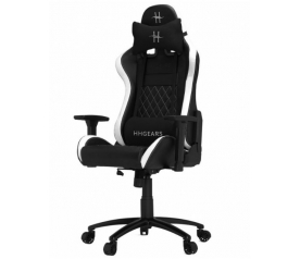 Кресло игровое HHGears XL500 BW, Black White