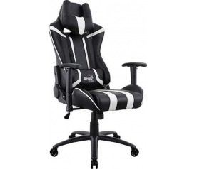 Кресло игровое Aerocool AC120 AIR-BW, black/white