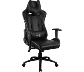 Кресло игровое Aerocool AC120 AIR-BW, black