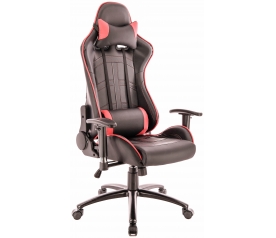 Кресло игровое Everprof Lotus S10 Экокожа Красный/Черный