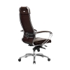 Кресло руководителя МЕТТА Samurai  KL-1.04 коричневый # 1