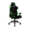 Кресло компьютерное DRIFT DR100 Fabric black/green  # 1