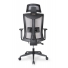 Офисное кресло College CLG-428 MBN-A серый/черный # 1