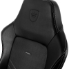 Кресло игровое Noblechairs HERO (NBL-HRO-PU-BPW) black/platinum white # 1