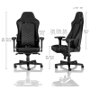 Кресло игровое Noblechairs HERO (NBL-HRO-PU-BPW) black/platinum white # 1