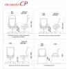Офисное кресло Okamura CP # 1