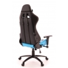 Кресло игровое Everprof Lotus S5 Экокожа Голубой/Черный # 1